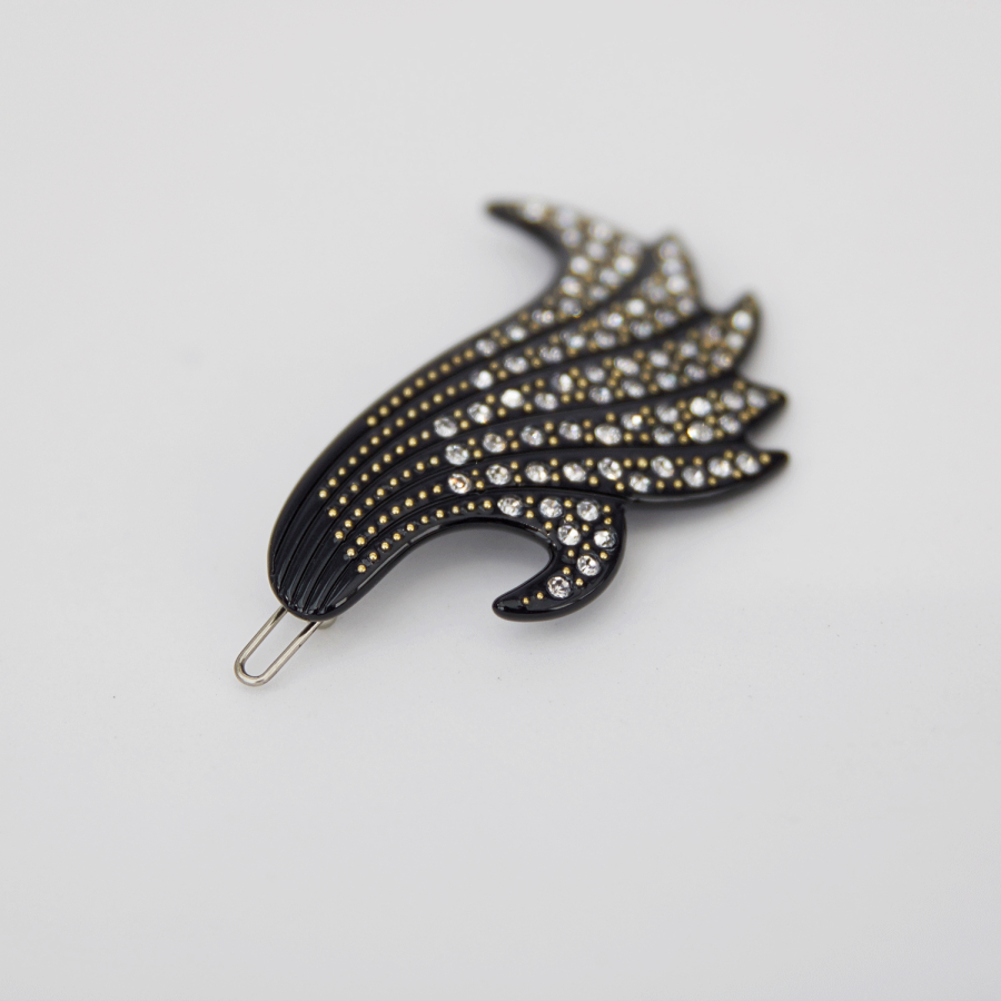 Mira Hårspænde i Sort fra le mosch