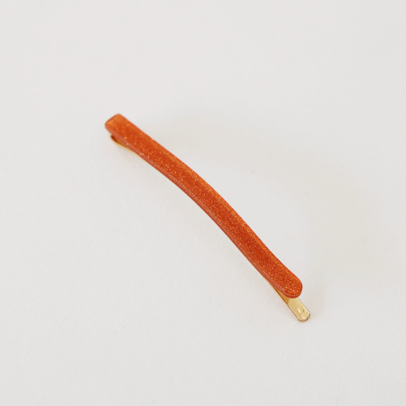 Glitter Ruth Hårnål i Orange fra le mosch