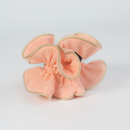 peach jessie scrunchie le mosch