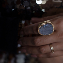 stor ring med glitter fra le mosch stor ring med glitter fra le mosch
