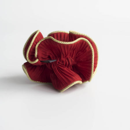 Rød jessie scrunchie le mosch