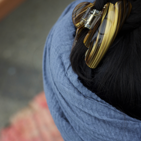 heaven hårklemme i tiger brun fra le mosch