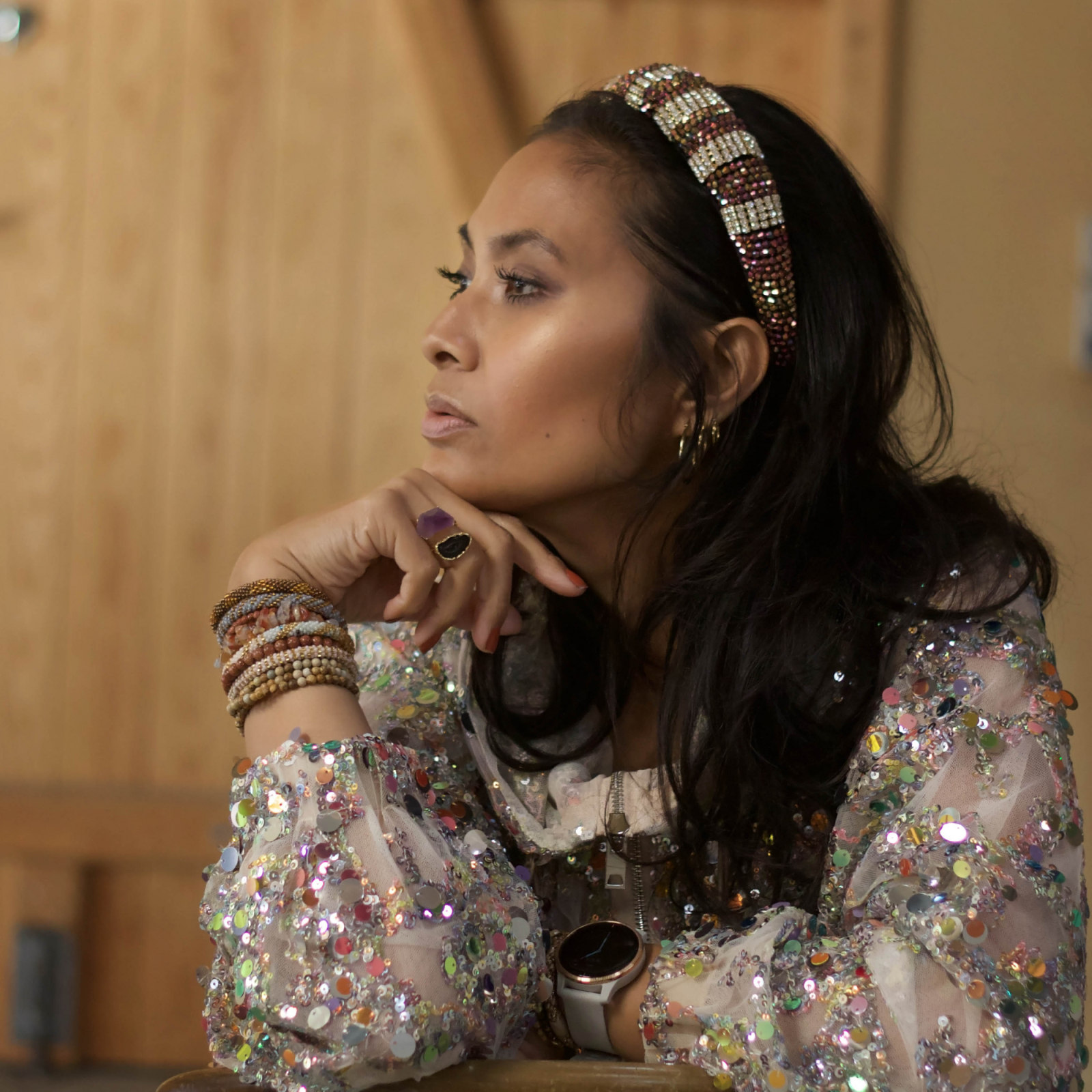 too much glimmer hårbøjle fra le mosch