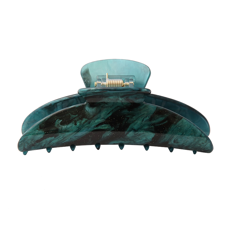 cloud hårklemme i marmor grøn fra le mosch cloud hårklemme i marmor grøn fra le mosch