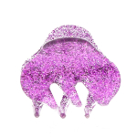 Melanie Hårklemme i glimmer Lilla fra LÉ MOSCH,