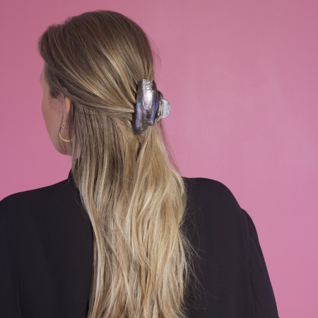 Heaven hårklemme i Marmor grå Fra le mosch