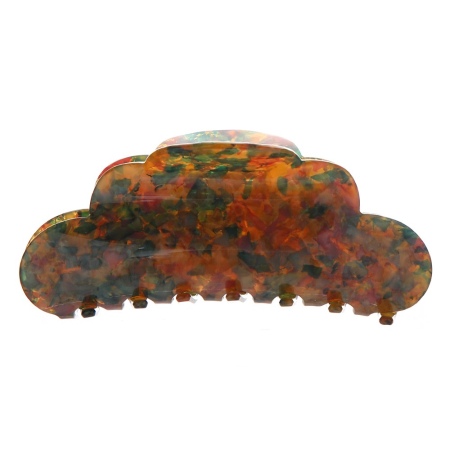 Mega Heaven hårklemme i mums multi GRØN fra LÉ MOSCH,