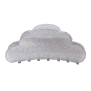 sølv glitter mega heaven hårklemme fra le mosch