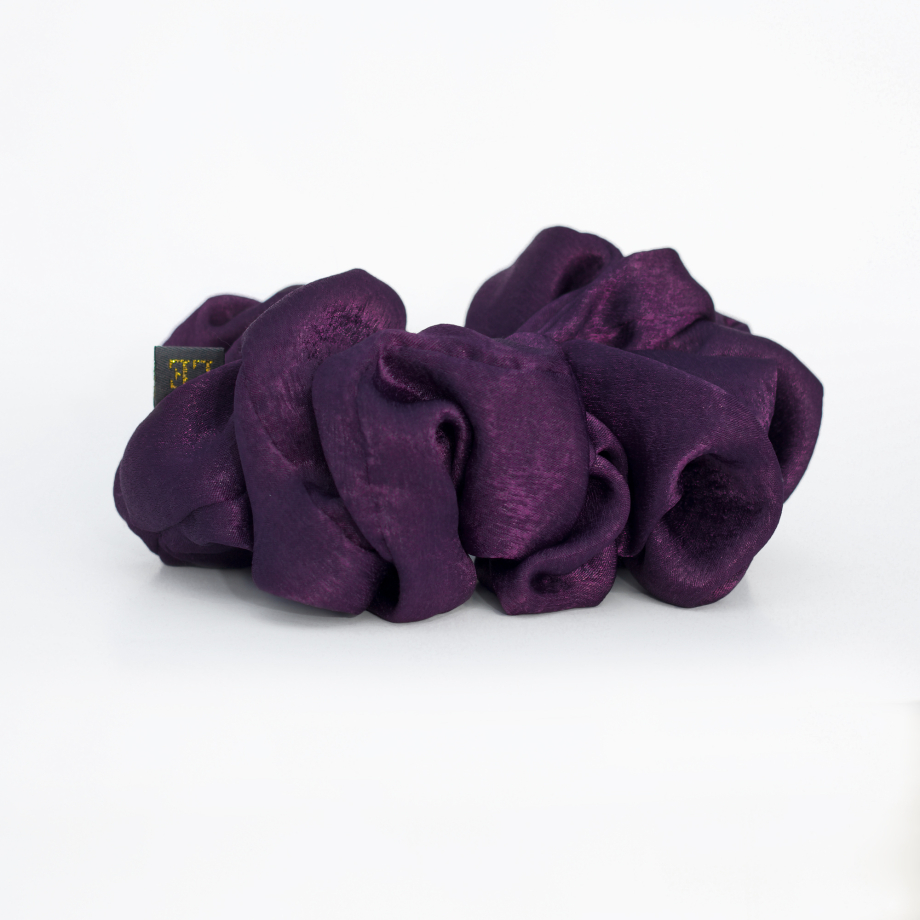 bella mega scrunchie i violet lilla fra le mosch
