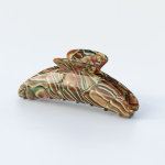 Cloud hårklemme i Oil Grøn fra le mosch