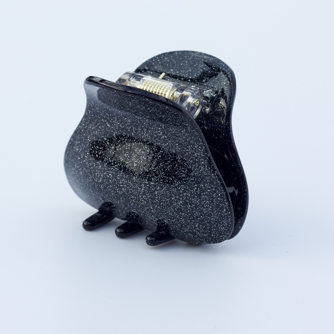 Sunny Hårklemme i Glitter sort fra le mosch