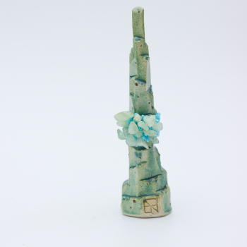 Lucky ring i Amazonit natursten fra le mosch