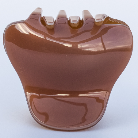 Sunny Hårklemme i Plain Brun