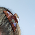 Cloud hårklemme i FilurBrun fra le mosch