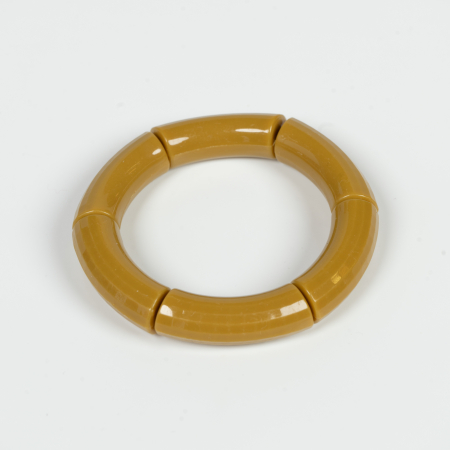 Margrethe armbånd i Oliven 10mm fra le mosch