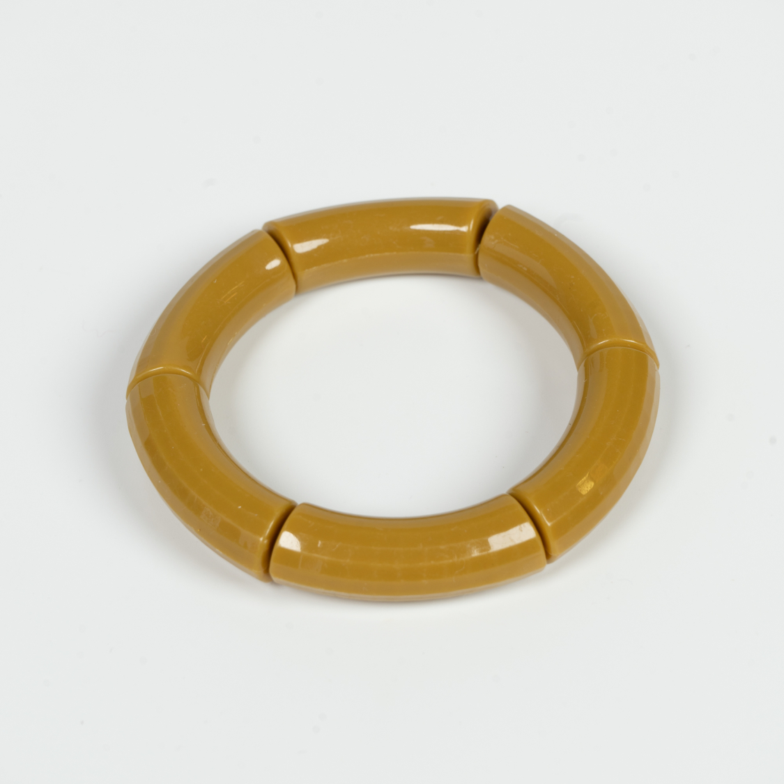 Margrethe armbånd i Oliven 10mm fra le mosch