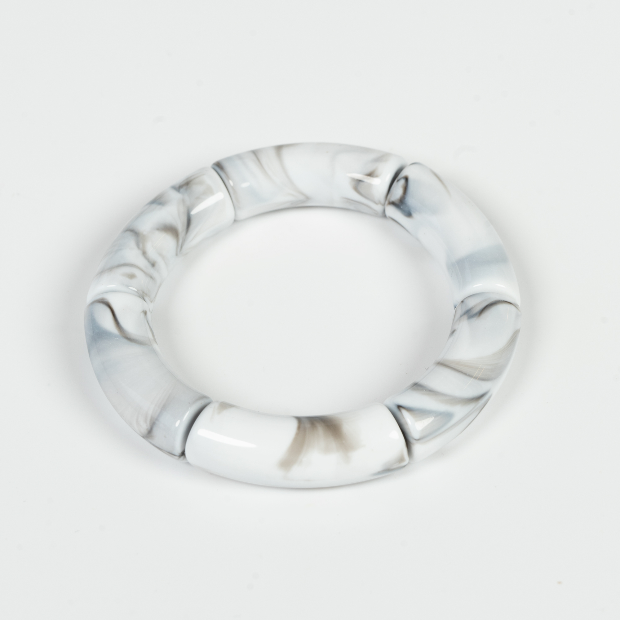 Køb Margrethe armbånd i Hvid Marmor 10mm fra LÉ MOSCH