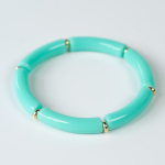 Martha armbånd i turkis grøn fra le mosch