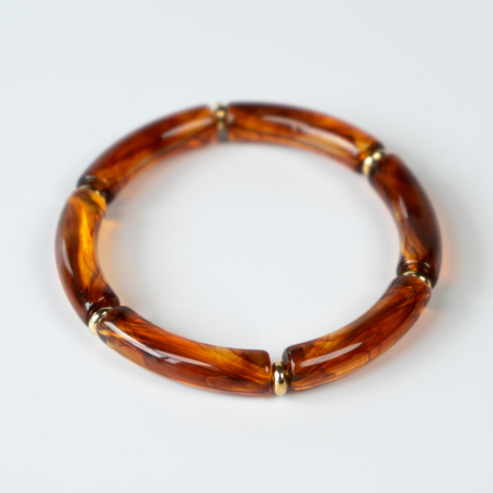 Martha armbånd i Karamel fra le mosch