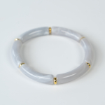 Martha armbånd i Lys Grå fra le mosch