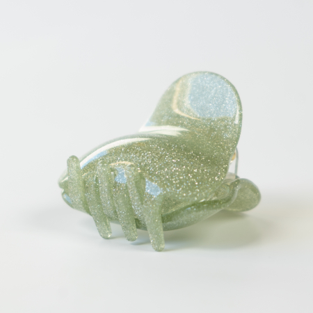 Sunny Hårklemme i Glitter Mint
