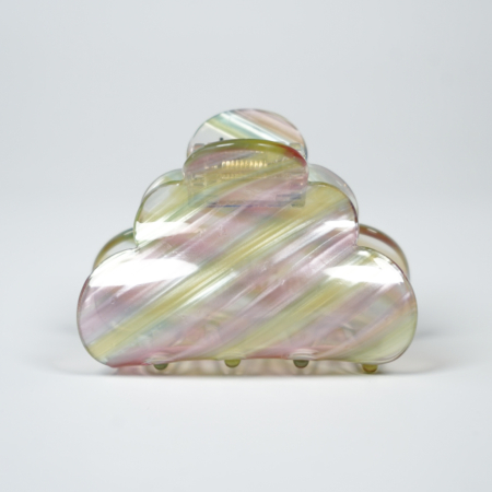 Mini Heaven hårklemme i Candy multi fra le mosch
