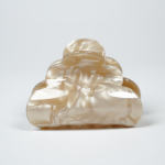 Mini Heaven hårklemme i Pearl Creme fra le mosch