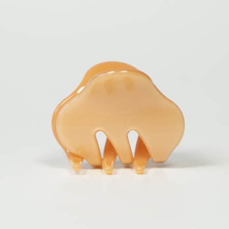 Melanie Hårklemme i Plain Peach