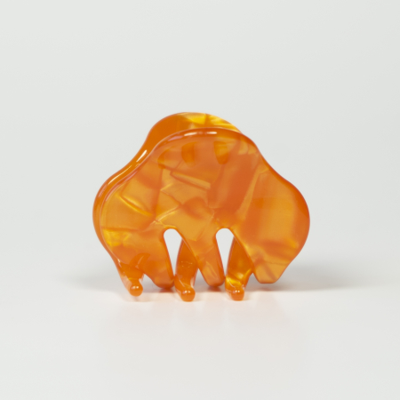 Melanie Hårklemme i Pearl Orange