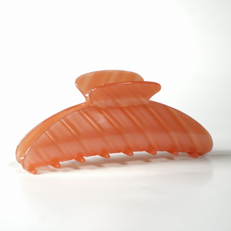 Cloud hårklemme i Orange Strib