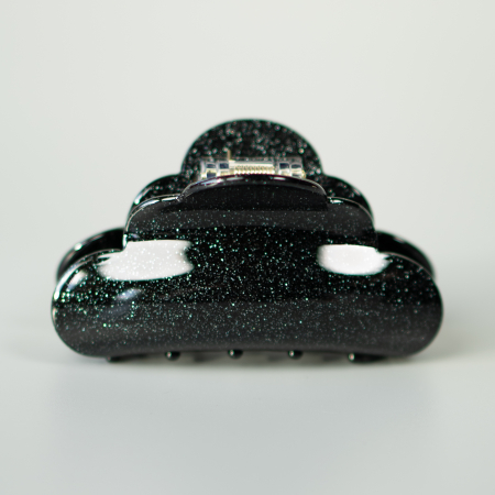 Heaven hårklemme i Glitter Sort