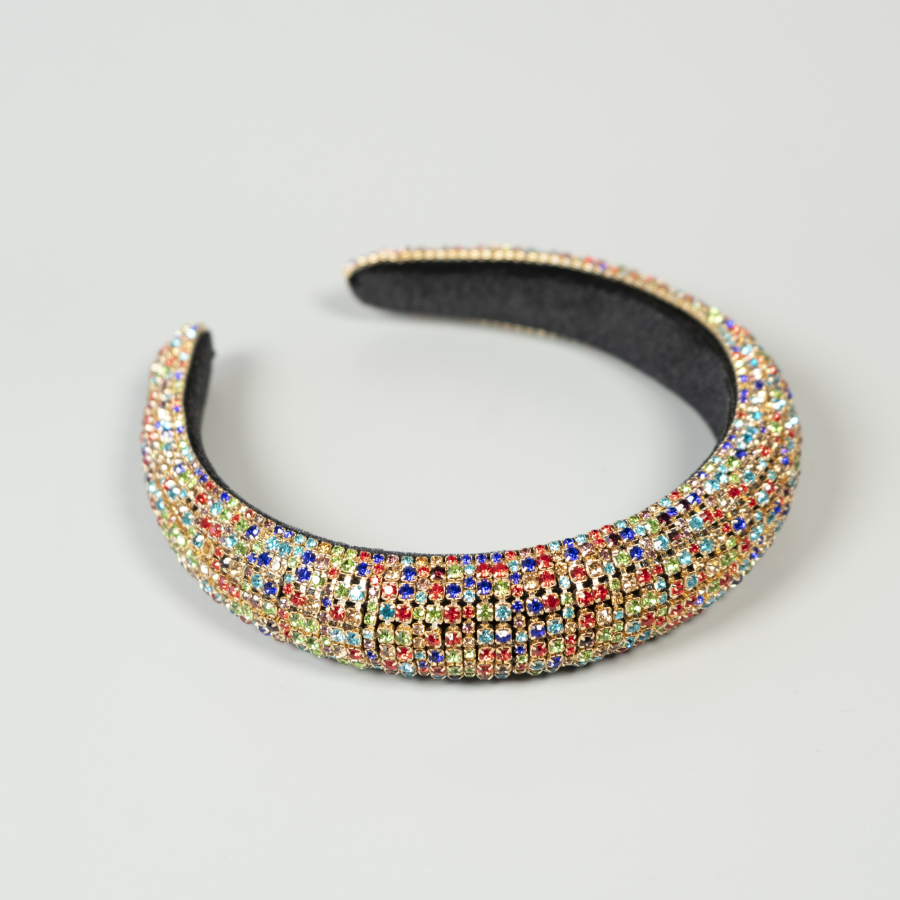 Too Much glimmer party hårbøjle - Colorful fra le mosch