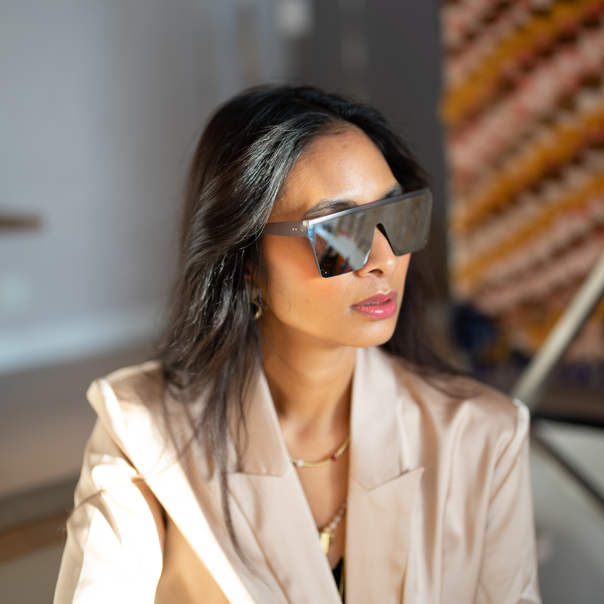 Super cool Lulu solbriller i og - LÉ MOSCH