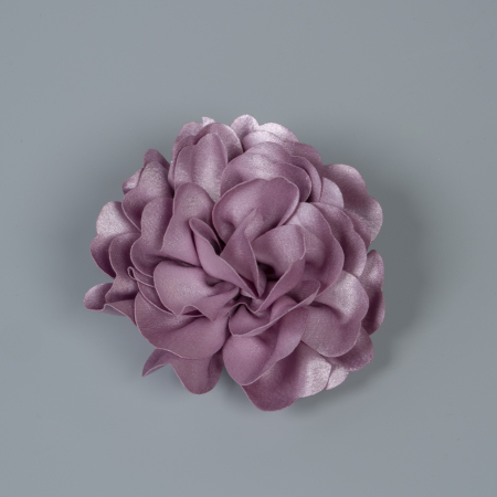 Satin Blomster broche klemme I Lavendel fra le mosch