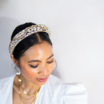 Too Much hårbøjle med sten  fra le mosch