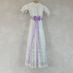 dåbsbånd til dåbskjole i LYS LILLA fra LEHOF og lemosch