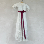 dåbsbånd til dåbskjole i ROSE WINE fra LEHOF og le mosch