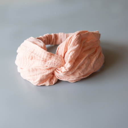 Loreen hårbånd i Peach fra le mosch