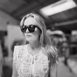 Mille Cateye solbriller i Sort fra le mosch