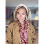 Summer hårbøjle i Creme fra le mosch