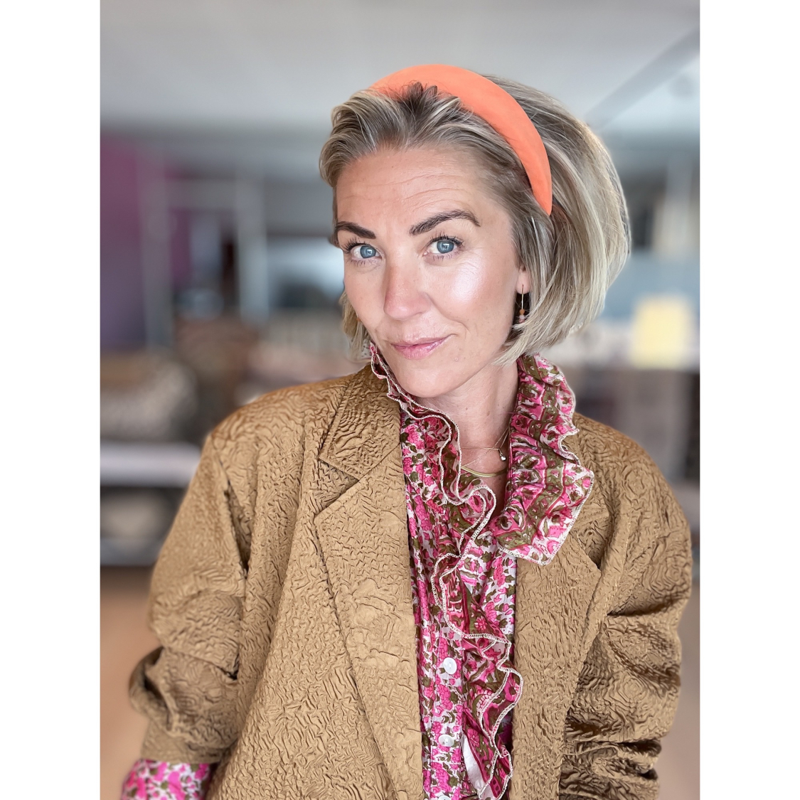 Summer hårbøjle i Orange fra le mosch