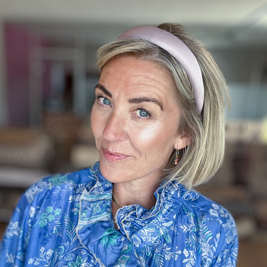 Gitte hårbøjle i Lys Violet fra le mosch