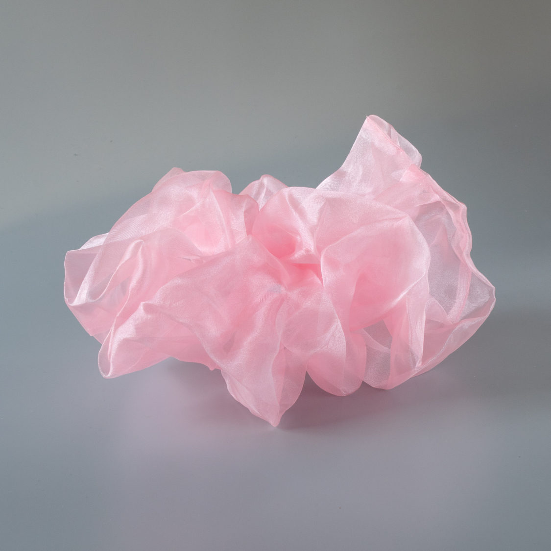 Organza Giga Scrunchie i Rosa fra le mosch
