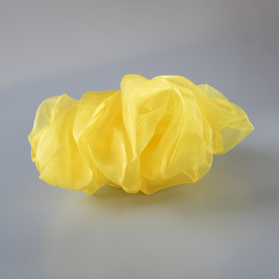 Organza Giga Scrunchie i Gul fra le mosch