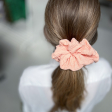 Bomulds Mega Scrunchie i Peach fra le mosch