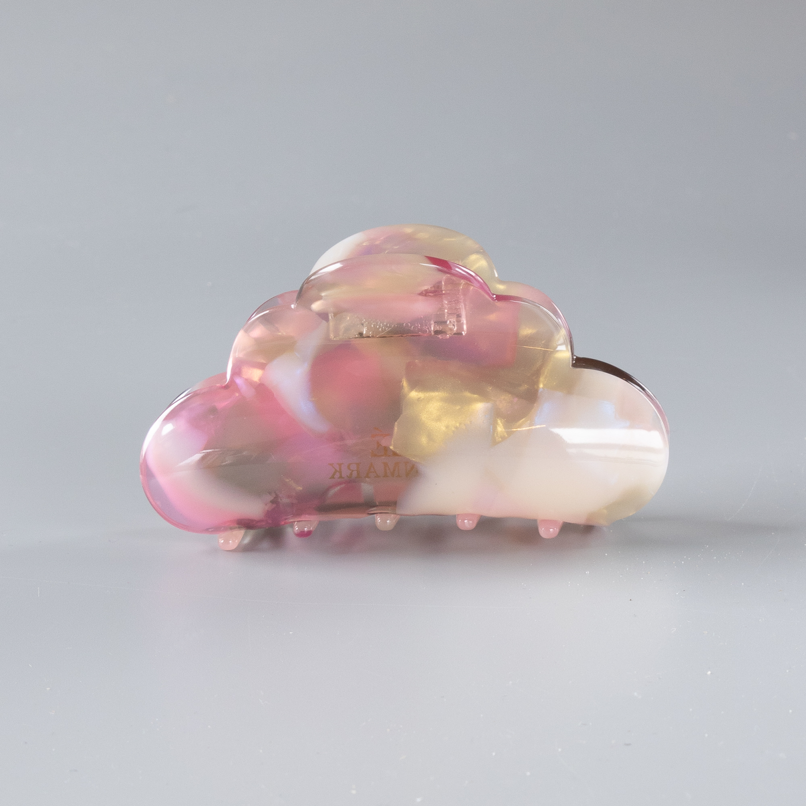Heaven hårklemme i Pearl Clear Rosa fra le mosch