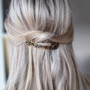 Nina Click Hårspænde 8 cm i Leo fra le mosch