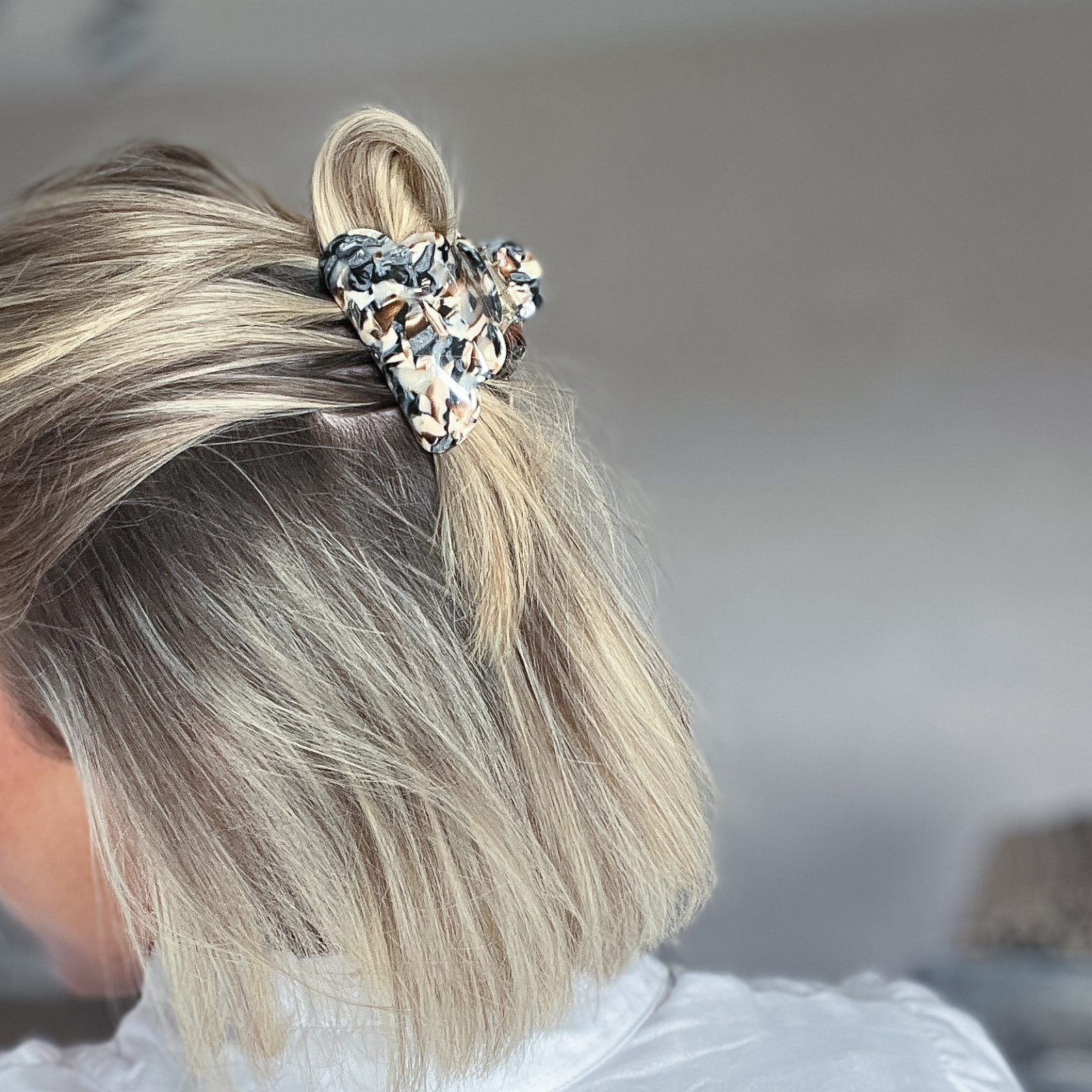 Mini Heaven hårklemme i New Creme fra le mosch