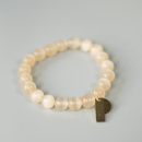 Sariel armbånd Champagne tigerøje 10mm fra le mosch Sariel armbånd Champagne tigerøje 10mm fra le mosch