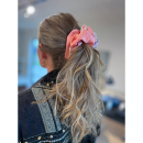 Sally MEGA Scrunchie i Peach fra le mosch